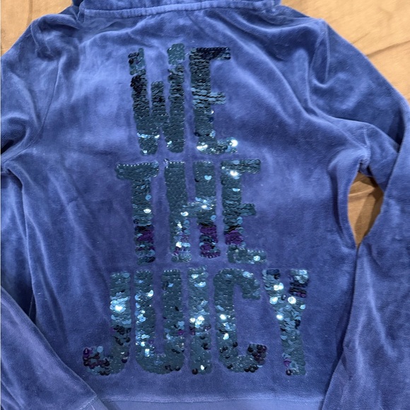 Juicy Couture We The Juicy Hoodie & Matching Low Rise Flare Pants - Picture 2 of 2